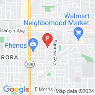 View Map of 1325 Melrose Avenue,Modesto,CA,95350